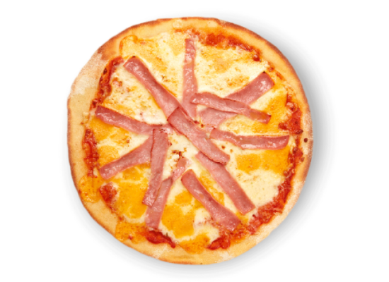Pizzas FINA redonda jamon y queso cheddar 305g