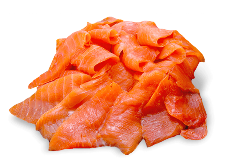 Recortes salmon ahumado 1kg