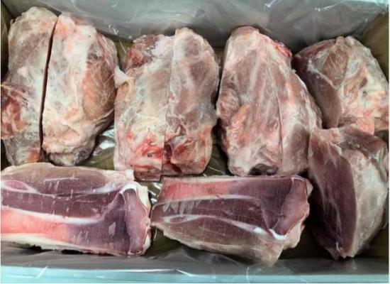 Codillo cerdo partido transversal con hueso
